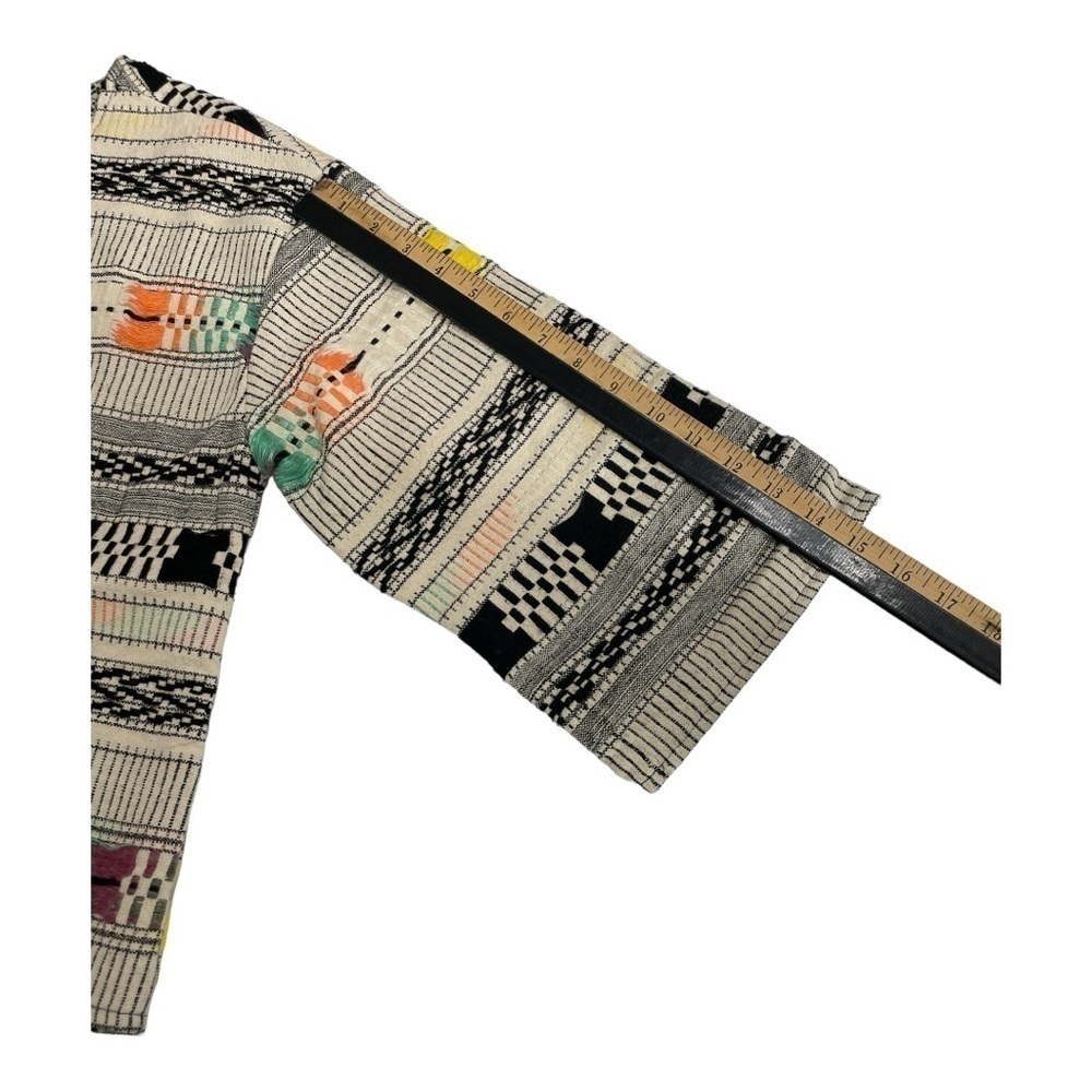 Zara Girls Ethnic Boho Woven Textile Jacket Sz 11/12 - Picture 11 of 14